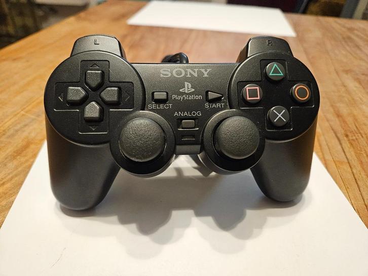 Sony DualShock 2 – PS2 Controller – Origineel, Spelcomputers en Games, Spelcomputers | Sony PlayStation 2, Gebruikt, Met 1 controller