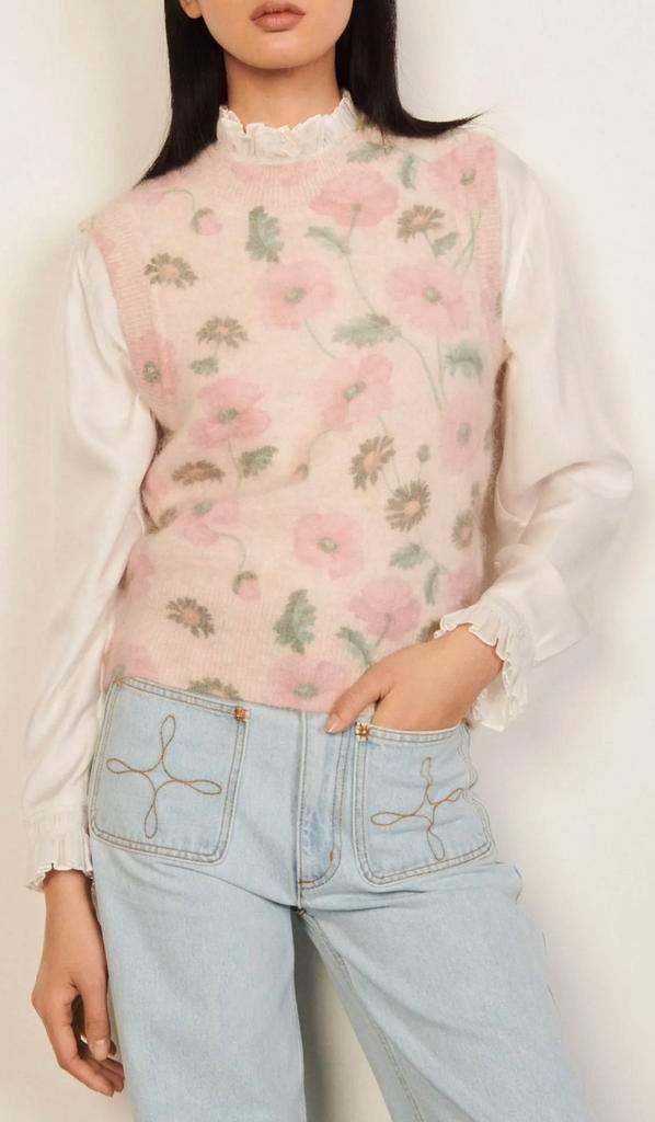 SANDRO MOUWLOZE TRUI, CREME (NEW €200) NIEUW💖💖💖, Kleding | Dames, Truien en Vesten, Nieuw, Maat 36 (S), Overige kleuren, Ophalen of Verzenden