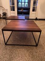 Linteloo Log salontafels / bijzetfatels, Ophalen, 50 tot 100 cm, Vierkant, 50 tot 100 cm