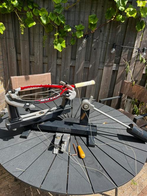 Bespanmachine rackets tennis, Sport en Fitness, Tennis, Gebruikt, Racket, Ophalen