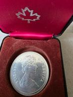 te koop zilveren canadese dollar 23 gram zie foto, Ophalen of Verzenden, Overige landen, Losse munt, Zilver