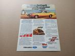 Reclame (uit oud tijdschrift) Ford Capri II (1981), Verzamelen, Auto's, Gebruikt, Verzenden