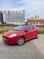 Fiat Grande Punto 1.4-16V Dynamic | Pano | Airco | Cruise |, Voorwielaandrijving, Stof, Gebruikt, Zwart