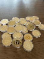 Bitcoin munt (goud), Postzegels en Munten, Edelmetalen en Baren, Goud, Ophalen of Verzenden