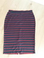Rok blauw/rood gestreept maat s nieuw teab, Blauw, Nieuw, Ophalen of Verzenden, Knielengte