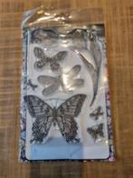 Craft Buddy CCST20 Butterfly Blooms A5 Crystal Art Stamp set, Ophalen of Verzenden, Nieuw, Dieren, Pons of Mal