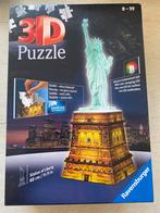 Ravensburger 3D puzzel Vrijheidsbeeld, Ophalen of Verzenden, Minder dan 500 stukjes, Zo goed als nieuw, Rubik's of 3D-puzzel