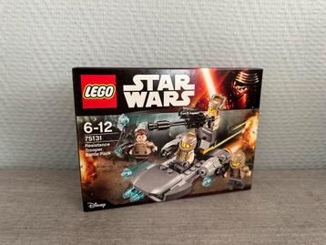 Lego Star Wars 75131 Resistance Trooper Battle Pack - NIEUW beschikbaar voor biedingen