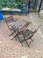 Bistro setje, Tuin en Terras, Ophalen, Zo goed als nieuw, Overige materialen, 2 zitplaatsen
