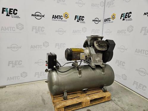Atlas Copco schroefcompressor LE9 incl luchtdroger, Doe-het-zelf en Verbouw, Compressors, Gebruikt, 6 tot 10 bar, 100 liter of meer