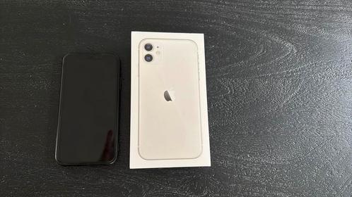 Apple iPhone 11 wit 64GB incl hoesje, Telecommunicatie, Mobiele telefoons | Apple iPhone, Zo goed als nieuw, 64 GB, iPhone 11