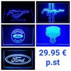 Ford 3D Led reclame decoratie garage verlichting mustang, Verzamelen, Merken en Reclamevoorwerpen, Nieuw, Ophalen of Verzenden