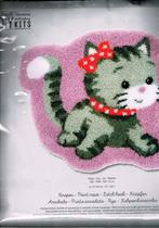 Cado vervaco knooppakket kleedje poesje met strikje oude pr, Ophalen of Verzenden, Nieuw, Overige typen