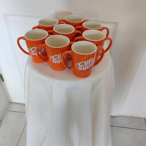 Cup a Soup Oranje, Huis en Inrichting, Keuken | Servies, Nieuw, Kop(pen) en/of Schotel(s), Overige stijlen, Ophalen of Verzenden