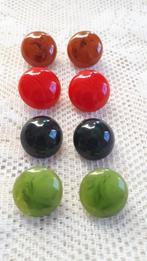 A.D. Bakelieten Oorclips in Diverse Kleuren. GRATIS Verz., Verzenden, Overige materialen, Oorbellen