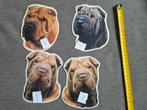 Stickers Sharpei, Ophalen of Verzenden, Zo goed als nieuw, Overige typen