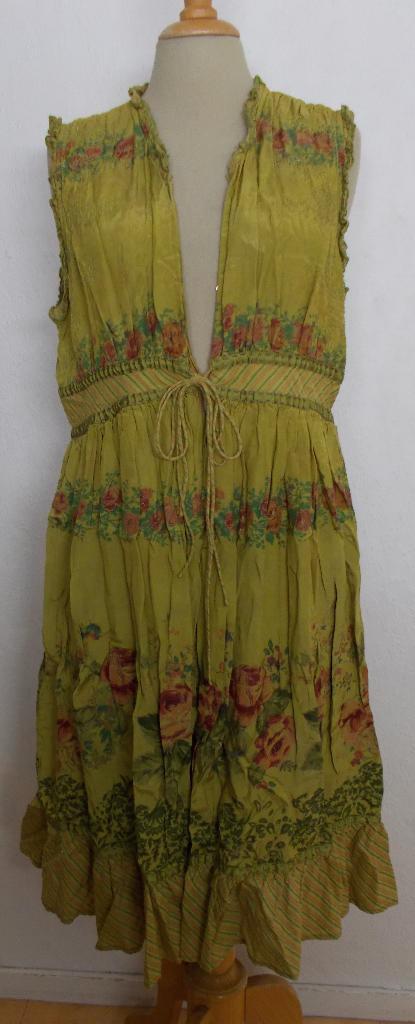 Romantische mooie print jurk van Didi! XL, Kleding | Dames, Jurken, Zo goed als nieuw, Maat 46/48 (XL) of groter, Overige kleuren