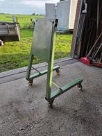 Stalen verrijdbare buitenboordmotor standaard, motorbok, Ophalen, Gebruikt, Gereedschap