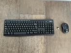 Logitech wireless keyboard K270 en muis M185 1820LZX1C158, Computers en Software, Muizen, Ophalen of Verzenden, Gebruikt
