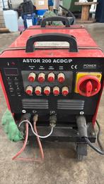 Astor 200 ACDC/P Tig apparaat., Doe-het-zelf en Verbouw, Gereedschap | Lasapparaten, Ophalen, Zo goed als nieuw, 150 tot 250 ampère