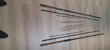 2x browning bob nudd feeder, 11-13ft incl 6 toppen beschikbaar voor biedingen