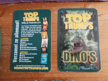 kaartspel Top Trumps Dino's kaarten dinosaurussen div soorte beschikbaar voor biedingen