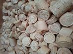 NU GOEDKOOP!! Briketten haardhout grenen/eiken., Tuin en Terras, Haardhout, Minder dan 3 m³, Ophalen, Eikenhout, Blokken