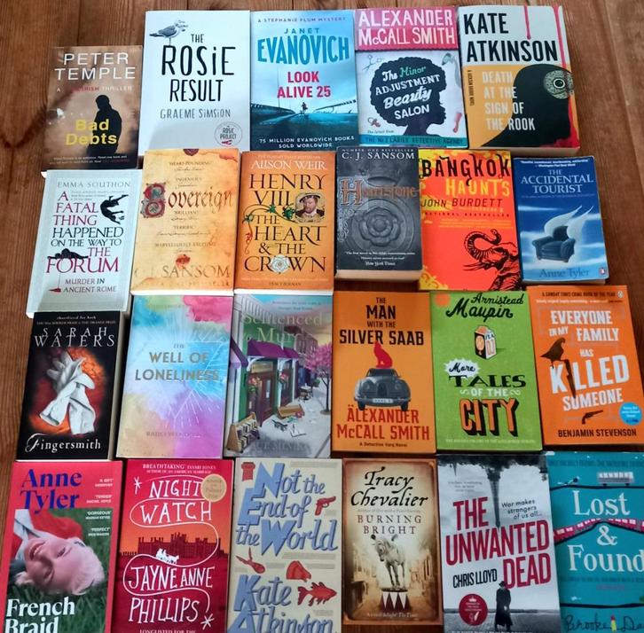 30x Kate Atkinson,Jane Gardam,David Sedaris,JonathanFrantzen, Boeken, Taal | Engels, Zo goed als nieuw, Ophalen of Verzenden