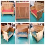 2 x antieke (hal)bank RUILEN voor iets leuks🙂, Antiek en Kunst, Ophalen