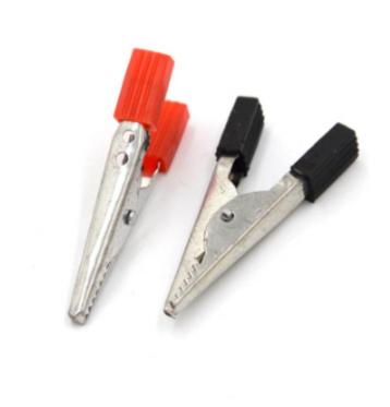 2 Stuks Geïsoleerde Krokodil Kabel Klem Clip Opladen - 48 mm beschikbaar voor biedingen