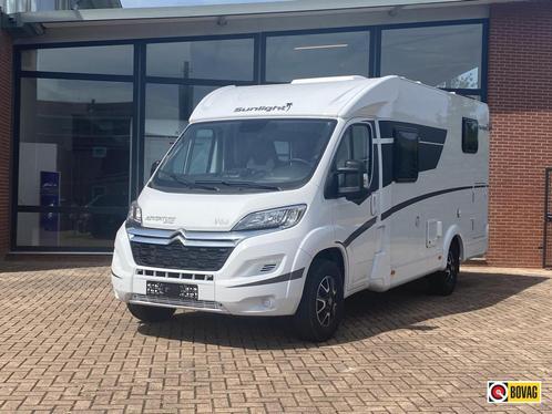Sunlight V66 Adventure, Caravans en Kamperen, Campers, Bedrijf, Half-integraal, tot en met 2, Sunlight, Diesel
