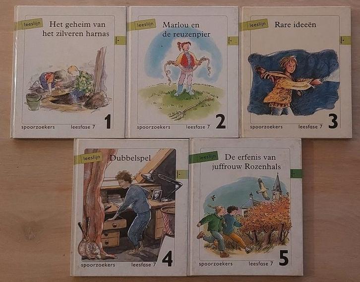 Leesboekjes Leeslijn Voortrekkers Spoorzoekers, Boeken, Schoolboeken, Gelezen, Nederlands, Overige niveaus, Ophalen