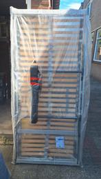 Seniorenbed 90x200 met verstelbare bodem en ziekenhuismatras, Huis en Inrichting, Slaapkamer | Bedden, Ophalen, Verstelbaar, 90 cm
