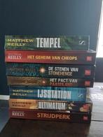 Boeken Matthew Reilly.  Complete serie., Boeken, Ophalen of Verzenden, Gelezen