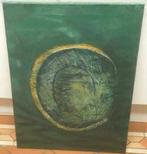 Schilderij abstract werk Maggia Swets titel "bos boom ", Antiek en Kunst, Ophalen