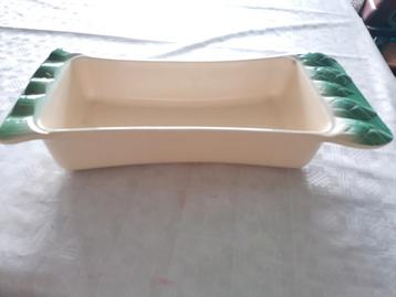 Vintage Keramische Serveerschaal Asperge Motief beschikbaar voor biedingen