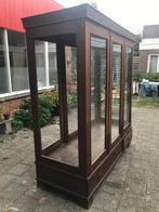 winkelkast,winkelinventaris, kunst en antiek, vitrine, glas, Huis en Inrichting, Kasten | Vitrinekasten, Ophalen, Strak, Gebruikt