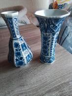 2 kleine vasjes Oud Delft Made in Holland, Antiek en Kunst, Antiek | Keramiek en Aardewerk, Ophalen of Verzenden