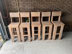 Bar krukken/stoepen 5x, Huis en Inrichting, Barren, Ophalen, Zo goed als nieuw