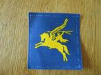 Pegasus mouwembleem voor op de battledress, Ophalen of Verzenden, Luchtmacht, Engeland, Embleem of Badge