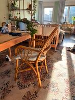 Bamboe stoelen - set van 4, Ophalen, Overige materialen, Minder dan 50 cm, Gebruikt