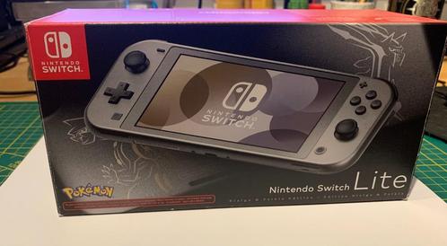 Nintendo Switch Lite Dialga & Palkia Edition Pokemon, Spelcomputers en Games, Spelcomputers | Nintendo Switch Lite, Zo goed als nieuw