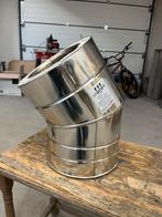 Isoduct bocht 35 graden 150 mm, Ophalen of Verzenden, Zo goed als nieuw, Hout, Houtkachel