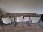 smalle tafel voor eetkamer of werkruimte, Huis en Inrichting, Tafels | Eettafels, Ophalen, Gebruikt, 200 cm of meer, 50 tot 100 cm