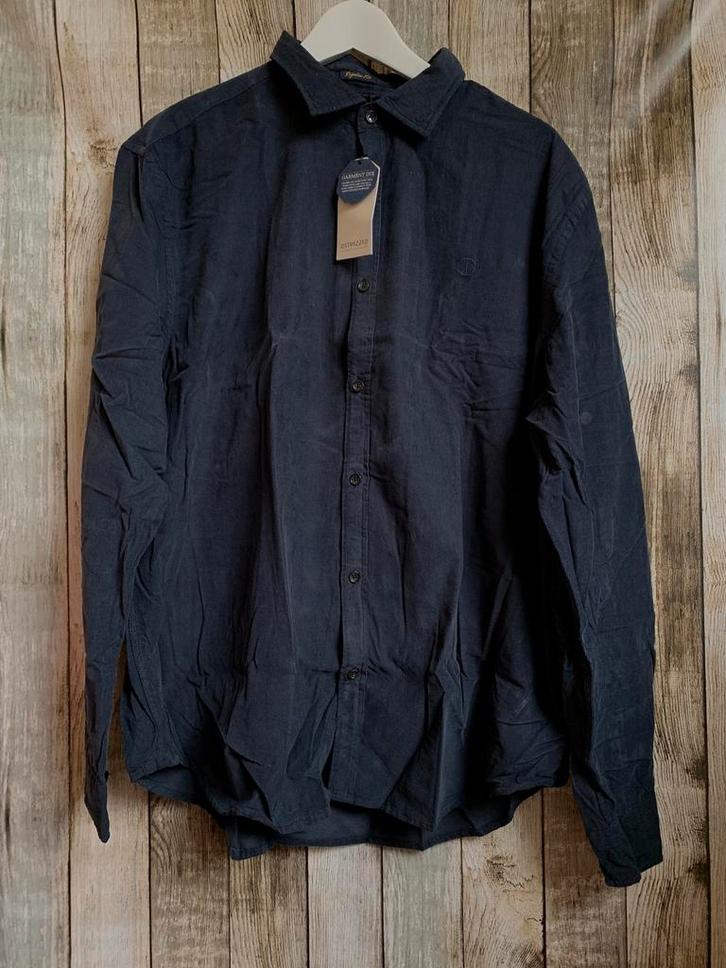Super gaaf nieuw blauw overhemd van Dstrezzed (Maat XXL), Kleding | Heren, Grote Maten, Nieuw, Overhemd, Blauw, Verzenden