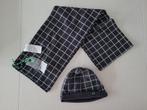 Z8 sjaal (nieuw) + muts geblokte winter set, Kinderen en Baby's, Kinderkleding | Mutsen, Sjaals en Handschoenen, Setje, Z8, Nieuw