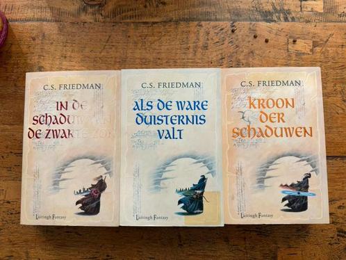 C.S. Friedman - koudvuur trilogie compleet ( deel 1, 2 en 3), Boeken, Fantasy, Gelezen, Ophalen of Verzenden