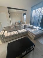 Luxe velours croco Loungebank Goud Zand Zilver kleur, Huis en Inrichting, Ophalen, Hoekbank, 300 cm of meer, 75 tot 100 cm