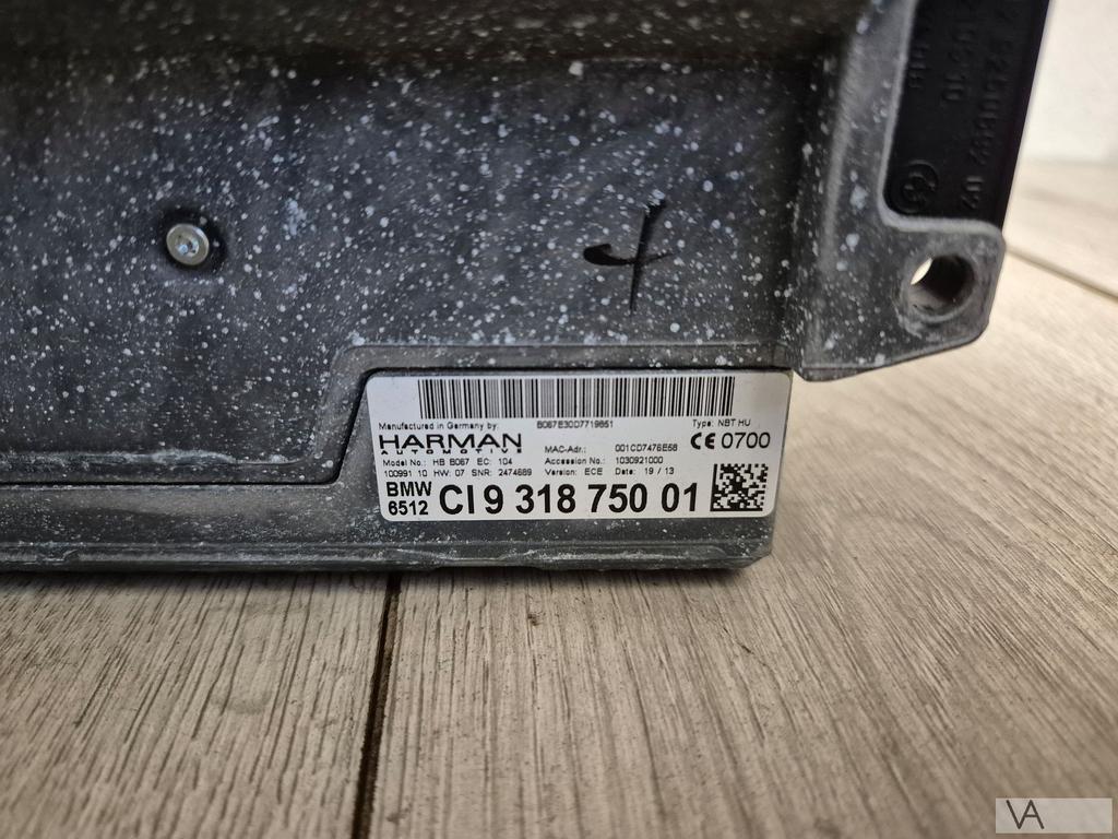 BMW 3 F30 4 5 F10 6 navigatie radio NBT HU 9318750 €400, Gebruikt, -, -, Ophalen of Verzenden
