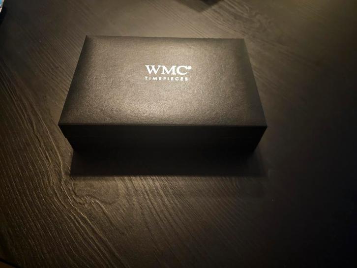 WMC Polshorloge - nieuw!, Sieraden, Tassen en Uiterlijk, Horloges | Heren, Nieuw, Polshorloge, Overige merken, Leer, Ophalen of Verzenden